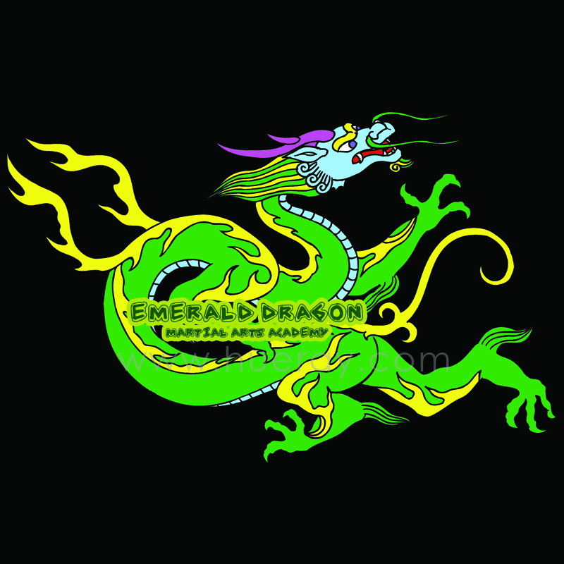 T-shirt Design by Hueray for Emerald Dragon Martial Arts Pty Ltd | Design #1373102