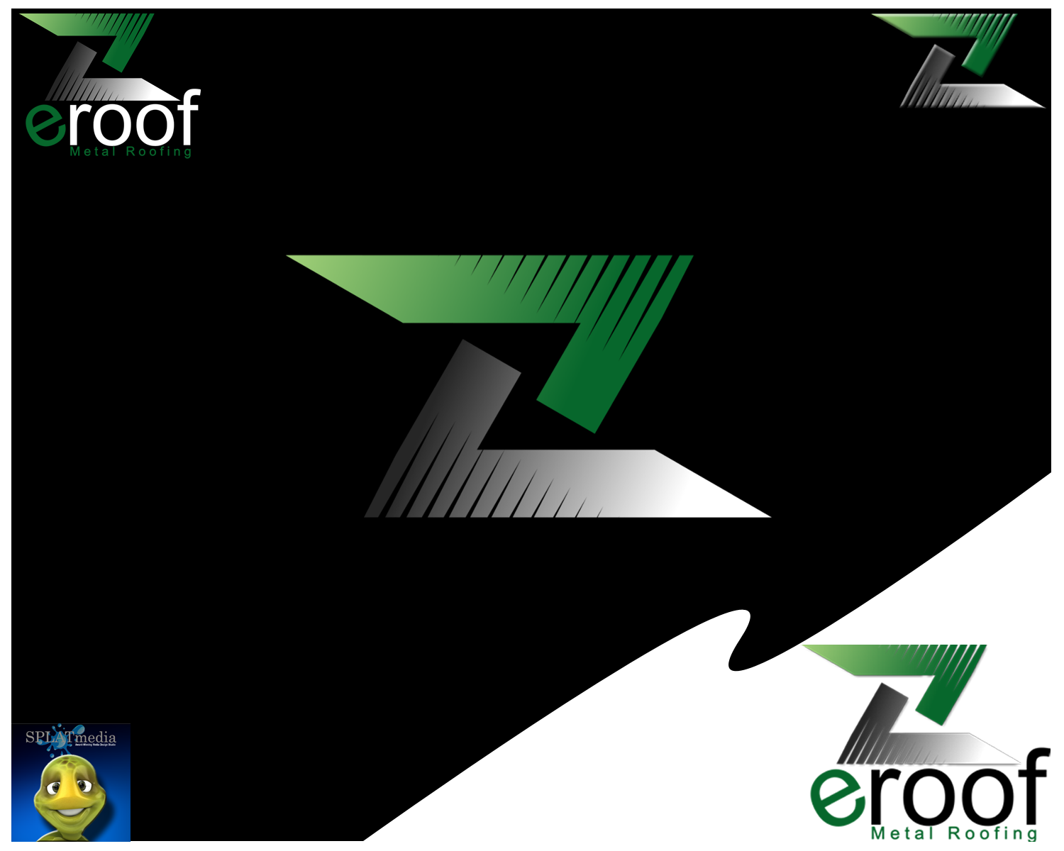 Logo Design by SPLATmedia for eroof | Design #227154