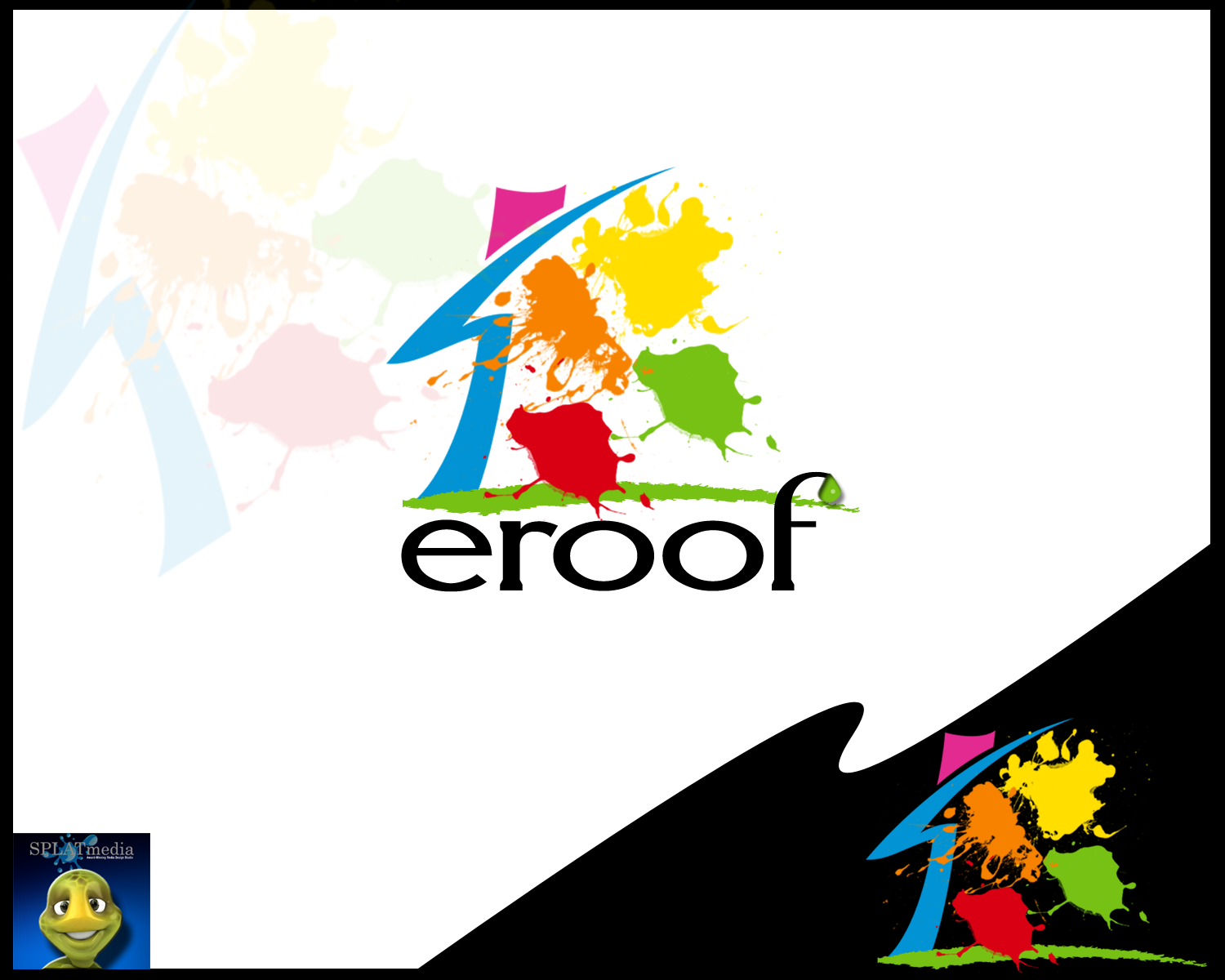 Logo Design by SPLATmedia for eroof | Design #227549