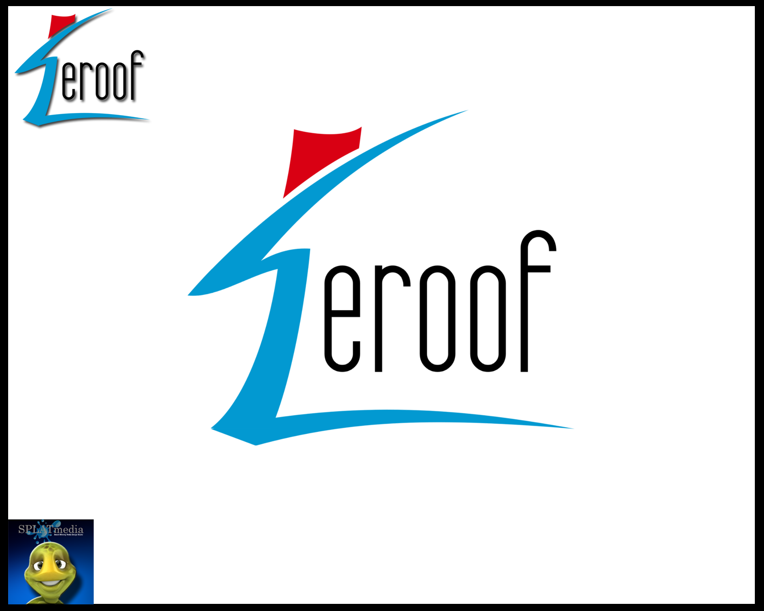 Logo Design by SPLATmedia for eroof | Design #229446