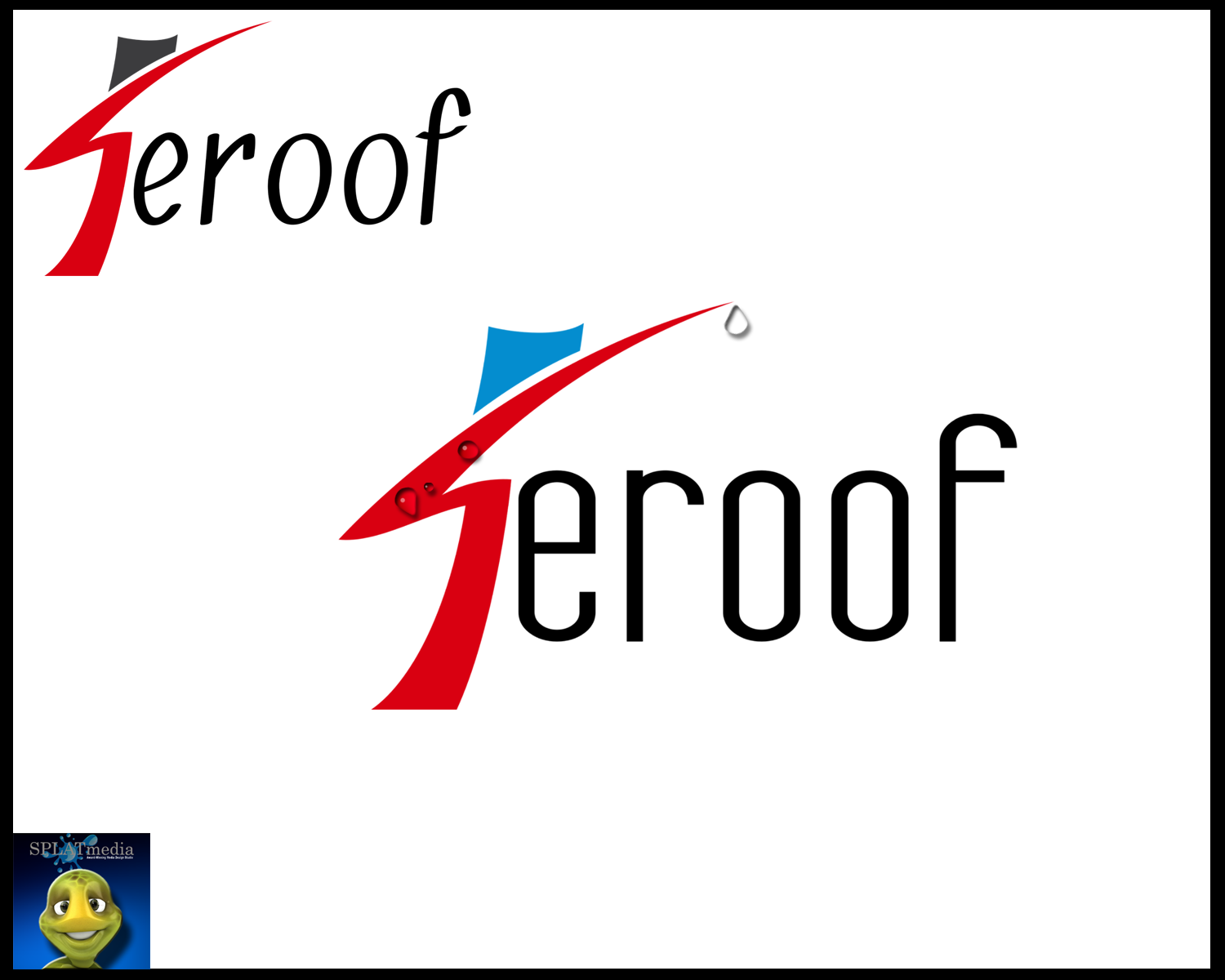 Logo Design by SPLATmedia for eroof | Design #230330