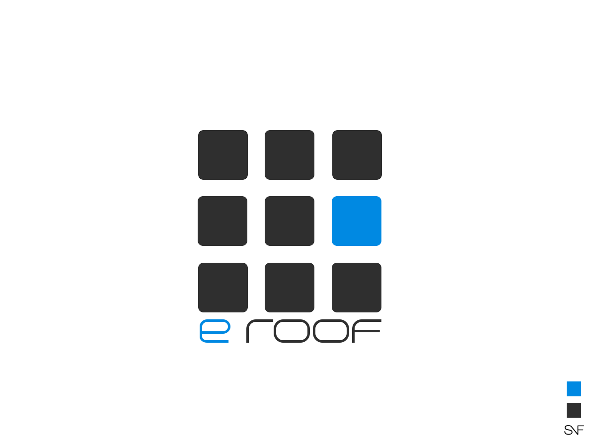 Logo Design by Sniff Studio for eroof | Design #236075