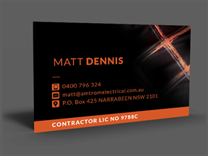Business Card Design by  Artman for this project | Design: #4769100