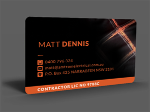 Business Card Design by  Artman for this project | Design: #4769103