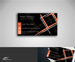 Business Card Design by AITIST for this project | Design: #4753408