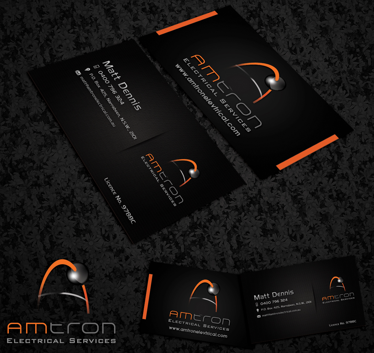 Business Card Design by Riz' for this project | Design: #4780806