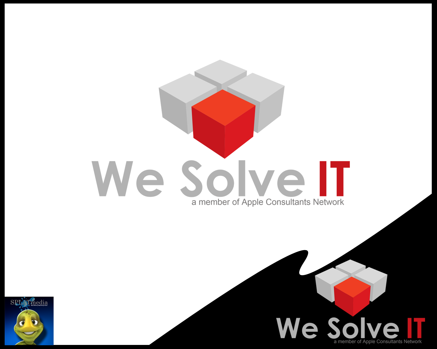 Logo-Design von SPLATmedia für We Solve IT | Design #226406
