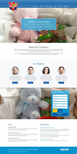 Web Design par pb pour ce projet | Design : #4742598