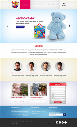 Web Design par pb pour ce projet | Design #4766740