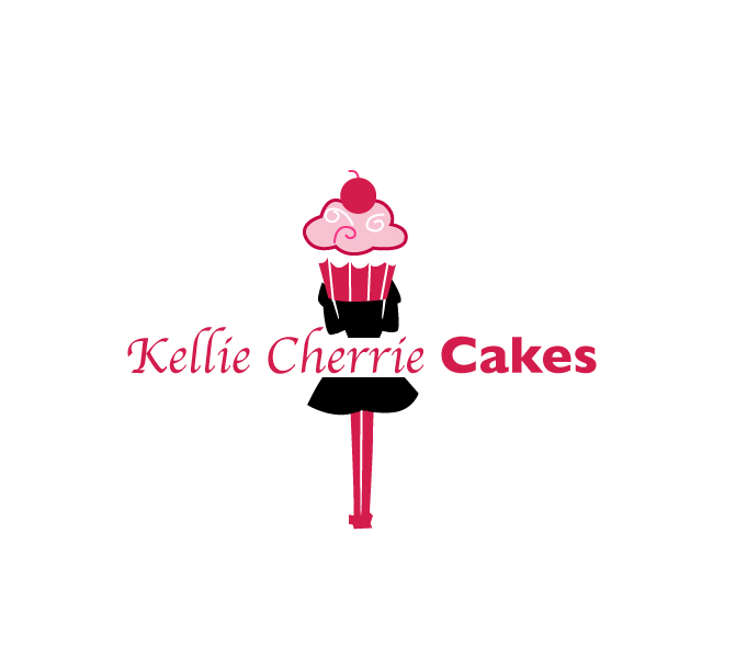 Logo Design by Hiccups Design for Kellie Cherrie cakes | Design #223085