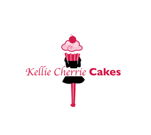 Logo Design by Hiccups Design for Kellie Cherrie cakes | Design: #223085