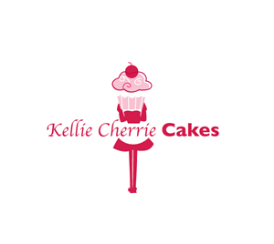 Logo Design by Hiccups Design for Kellie Cherrie cakes | Design: #223105