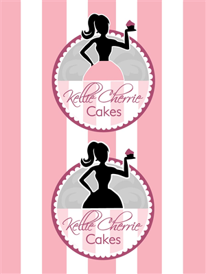 Logo-Design von WAkland für Kellie Cherrie cakes | Design #238492