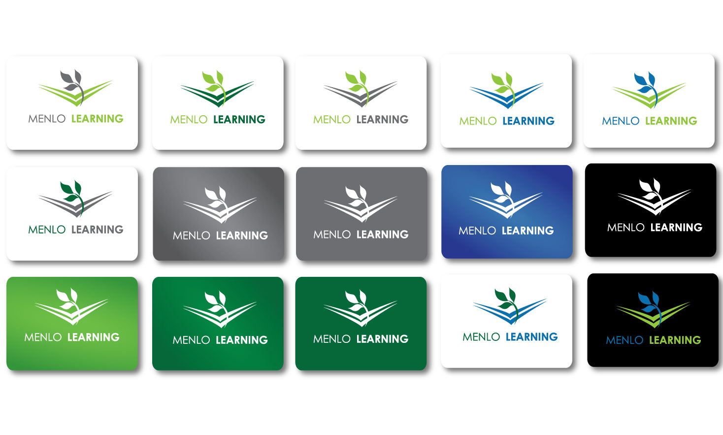 Logo Design by Bling Connect Ink for Menlo Learning | Design #1368310
