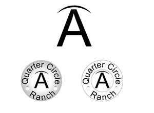 Design de Logo par Ekanite pour Quarter Circle A Ranch | Design : #222870