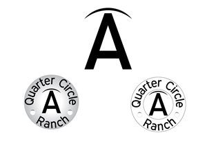 Design de Logo par Ekanite pour Quarter Circle A Ranch | Design : #222871