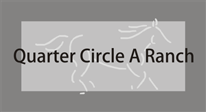 Design de Logo par Alireza Mirzaei pour Quarter Circle A Ranch | Design : #223813