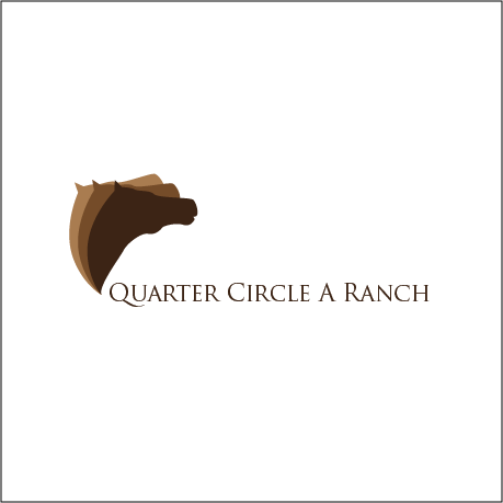Logo-Design von Adam Bamieh für Quarter Circle A Ranch | Design #228358
