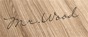 Logo Design by ÛÐéšÏgñ for Mr Wood | Design: #1378038