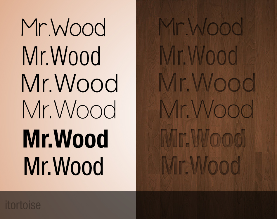 Logo Design by iTortoise for Mr Wood | Design #1365101