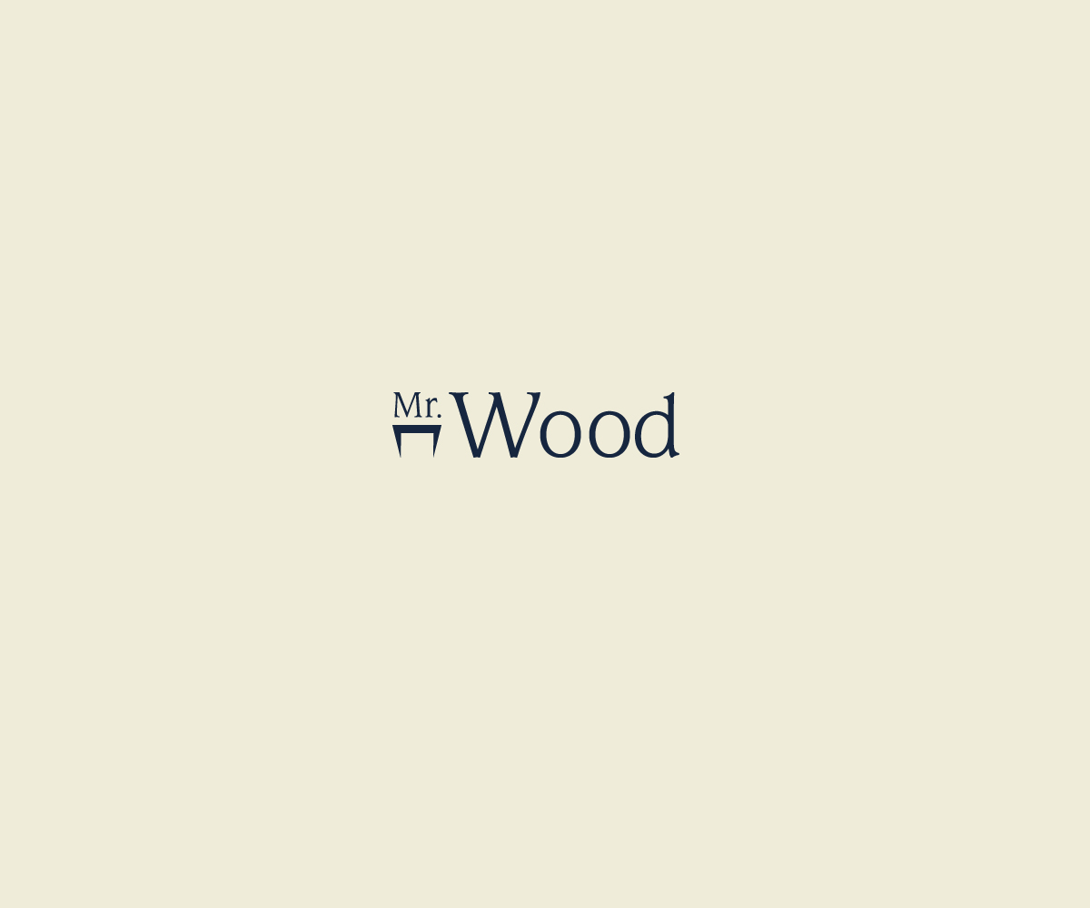 Logo Design by Rodrigo Porfiro for Mr Wood | Design #1378201