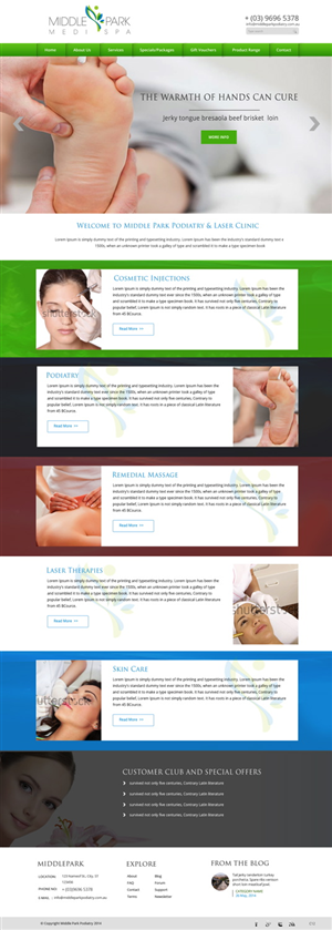 Web Design by pb for this project | Design: #4858289