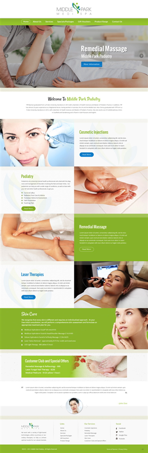 Web Design by pb for this project | Design: #4858292