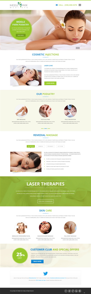 Web Design by pb for this project | Design: #4858296
