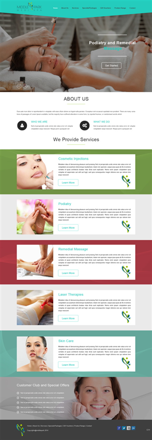 Web Design by pb for this project | Design: #4858300