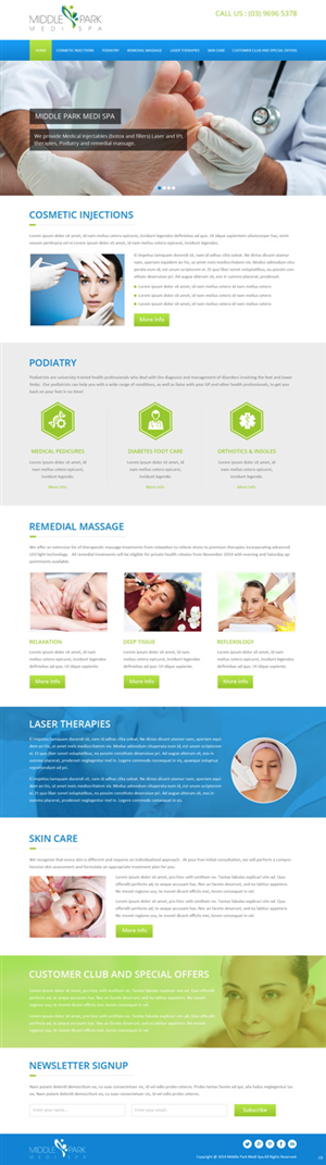 Web Design by pb for this project | Design: #4858303