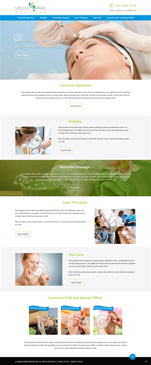Web Design by pb for this project | Design: #4858311