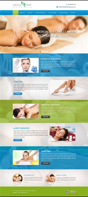 Web Design by pb for this project | Design: #4870632