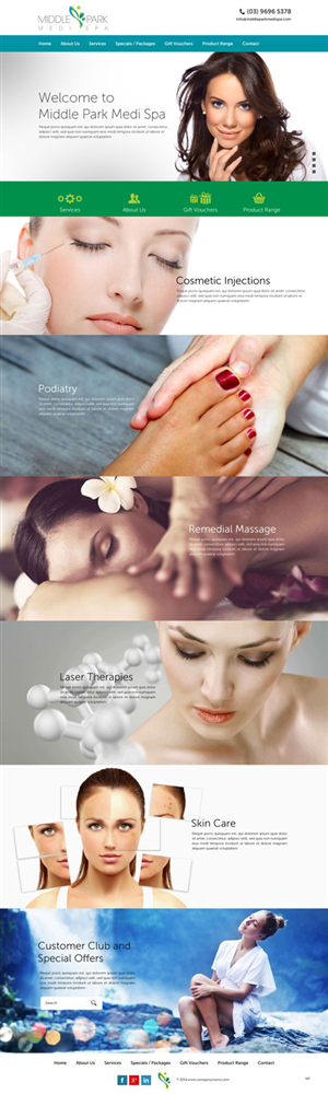 Web Design by pb for this project | Design: #4870643