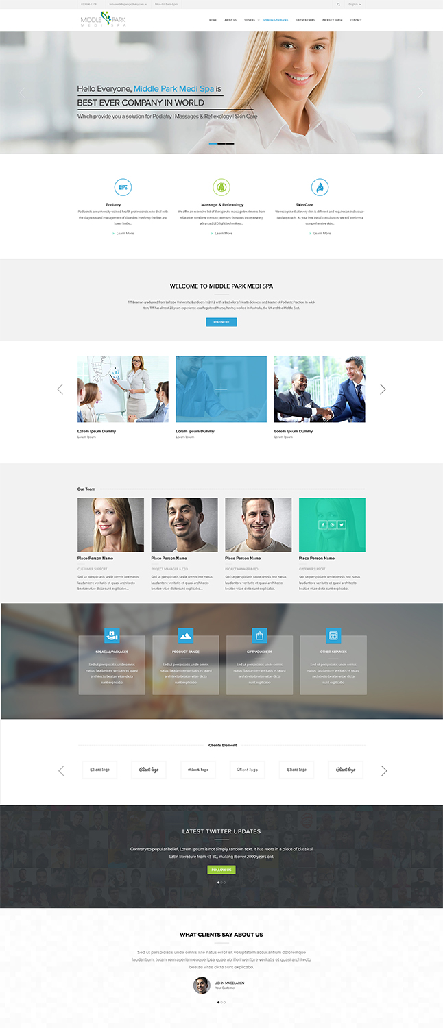 Web Design by iLibart for this project | Design #4862959