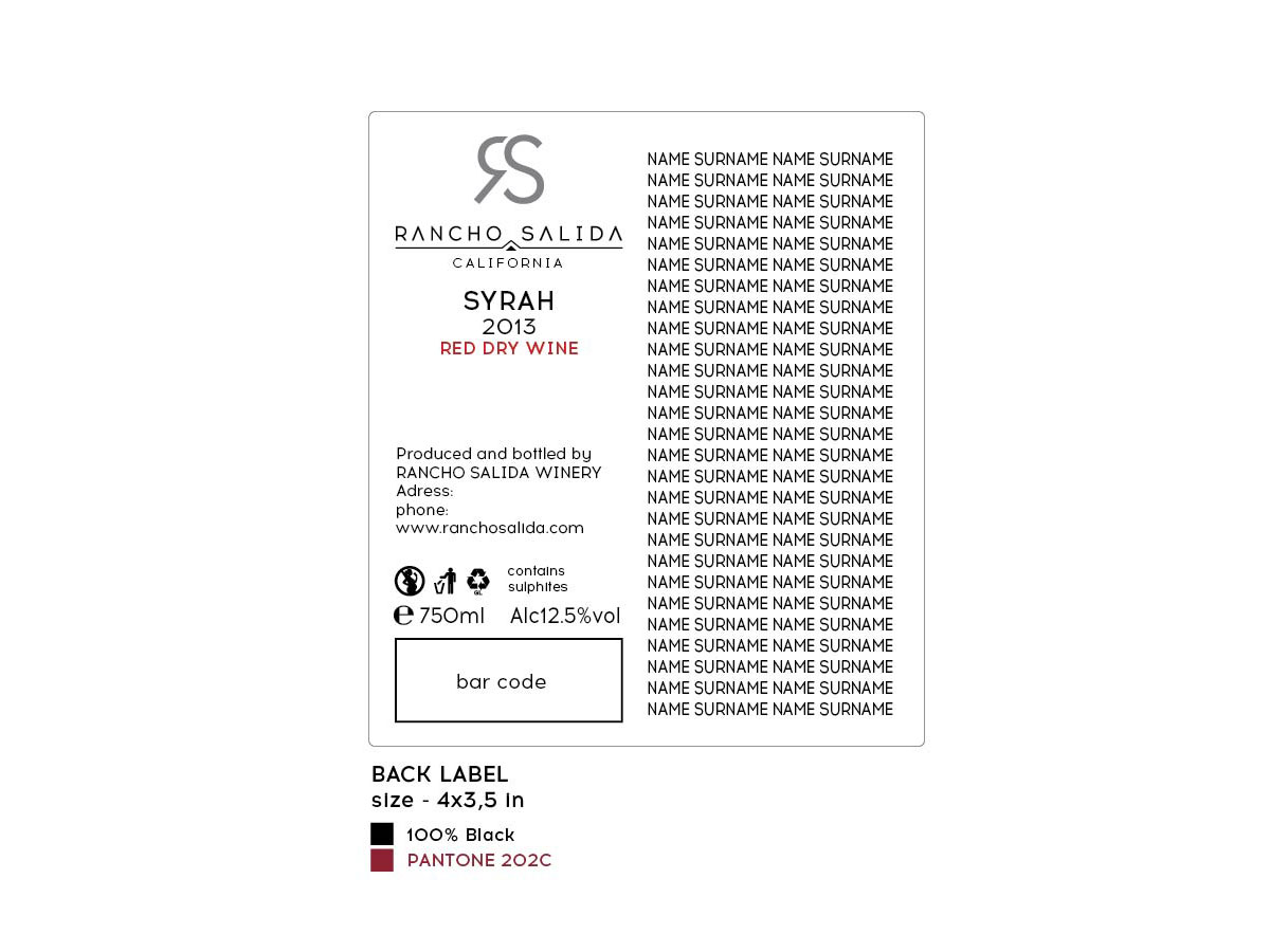 Label Design by MilM for this project | Design #4753050