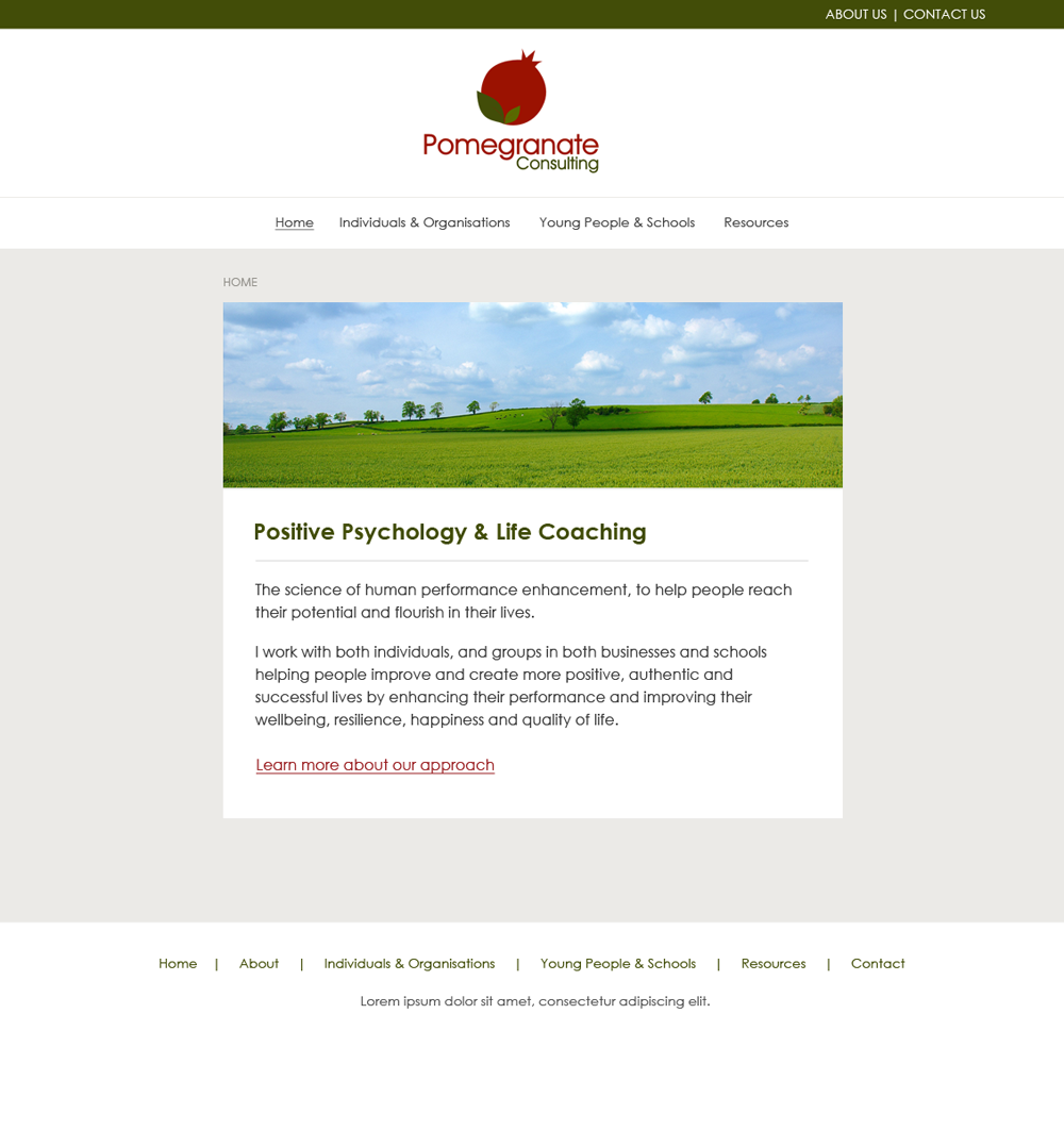 Web Design by loukoz for this project | Design #5351916