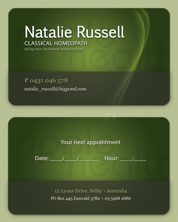 Design de Carte de Visite par Luíza Oak pour ce projet | Design #1342201
