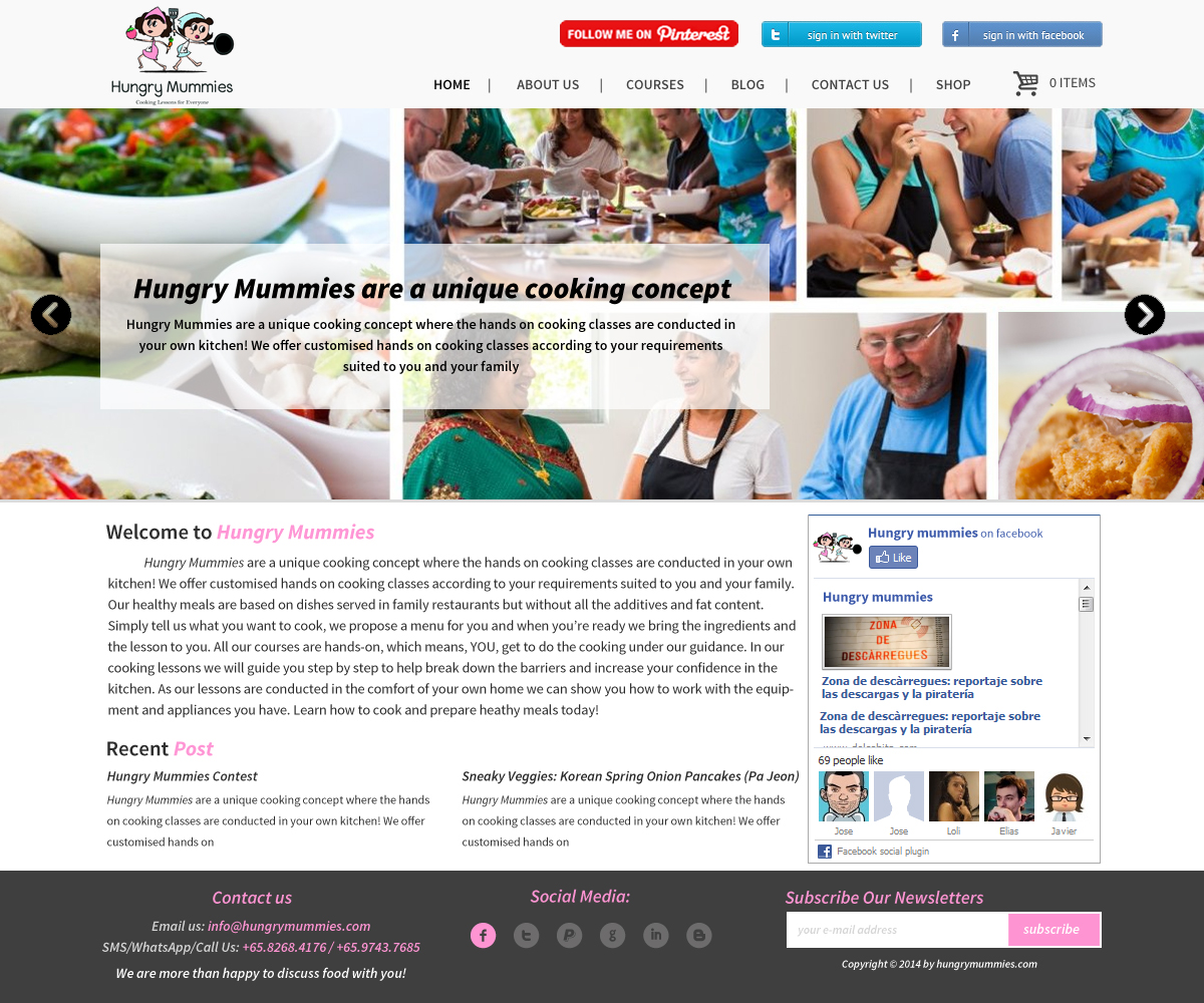 WordPress-Design von WebPixel für Hungry Mummies | Design #4817435