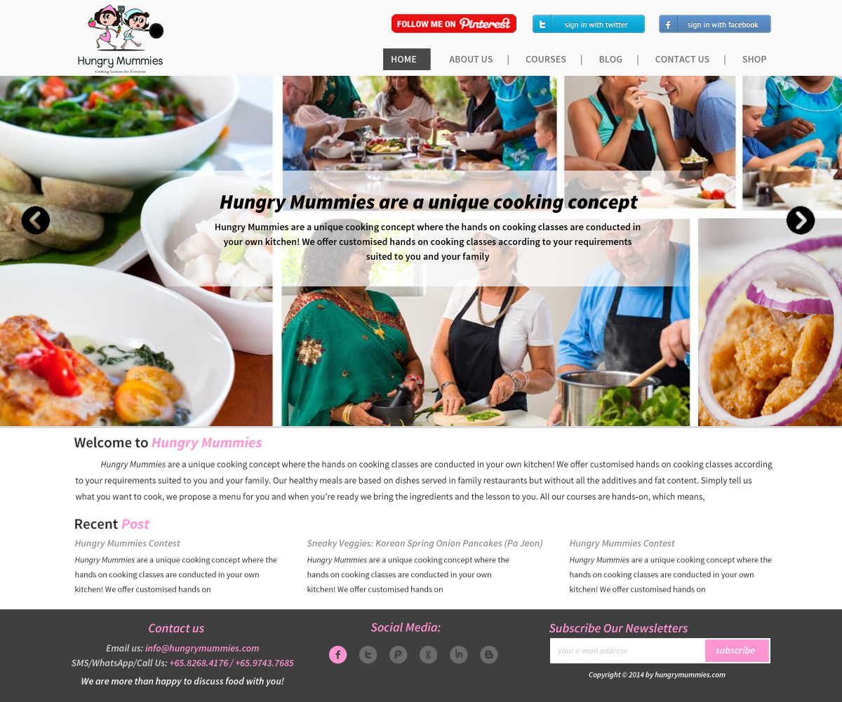 WordPress-Design von WebPixel für Hungry Mummies | Design #4817527