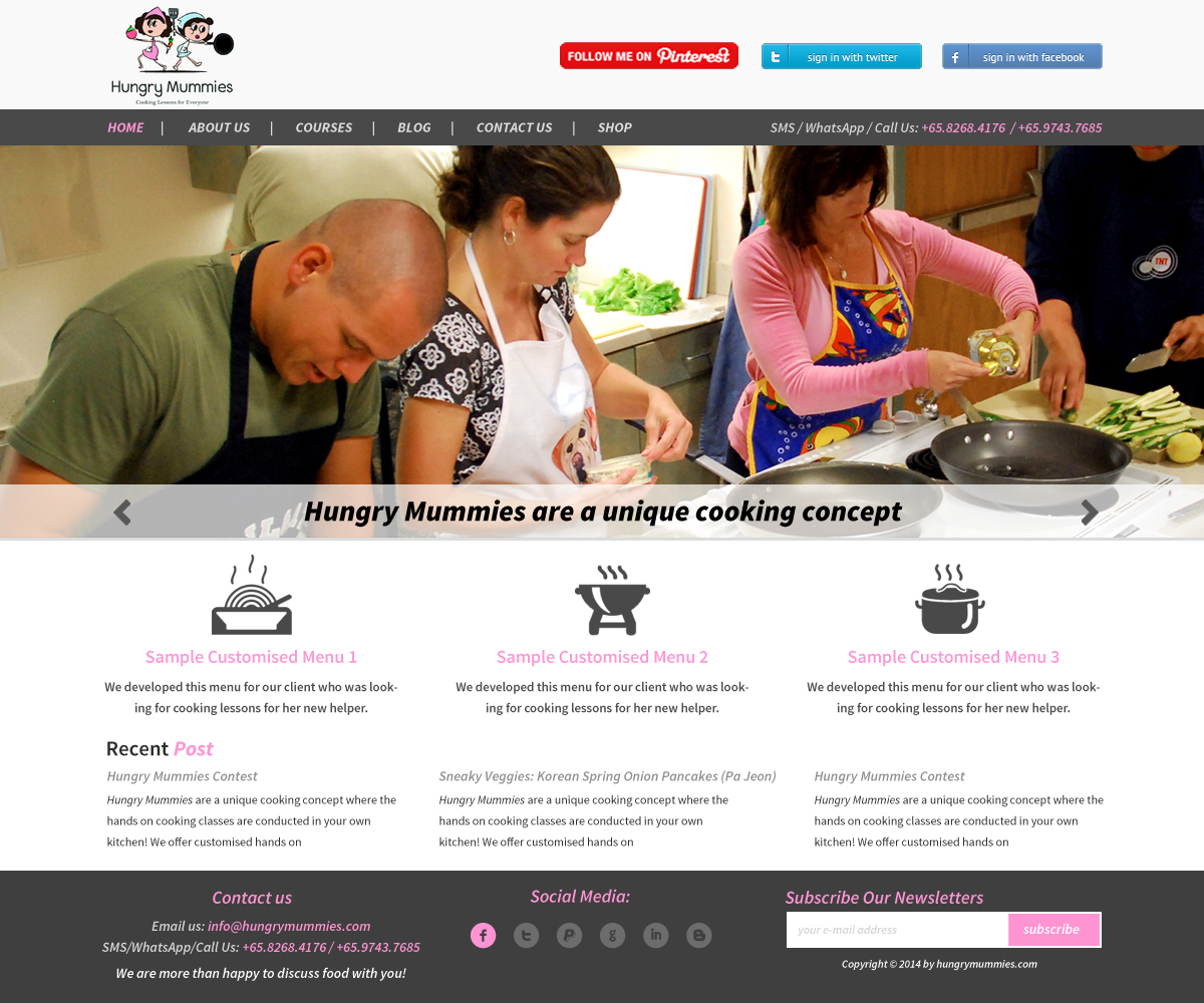 WordPress-Design von WebPixel für Hungry Mummies | Design #4817624