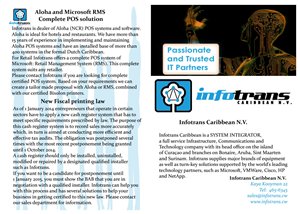 Brochure Design by Alika for Infotrans Caribbean | Design: #4797252