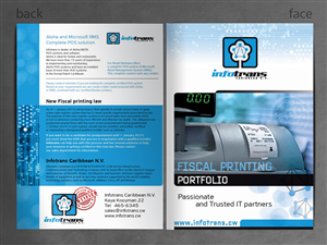Brochure Design by MilM for Infotrans Caribbean | Design: #4829628