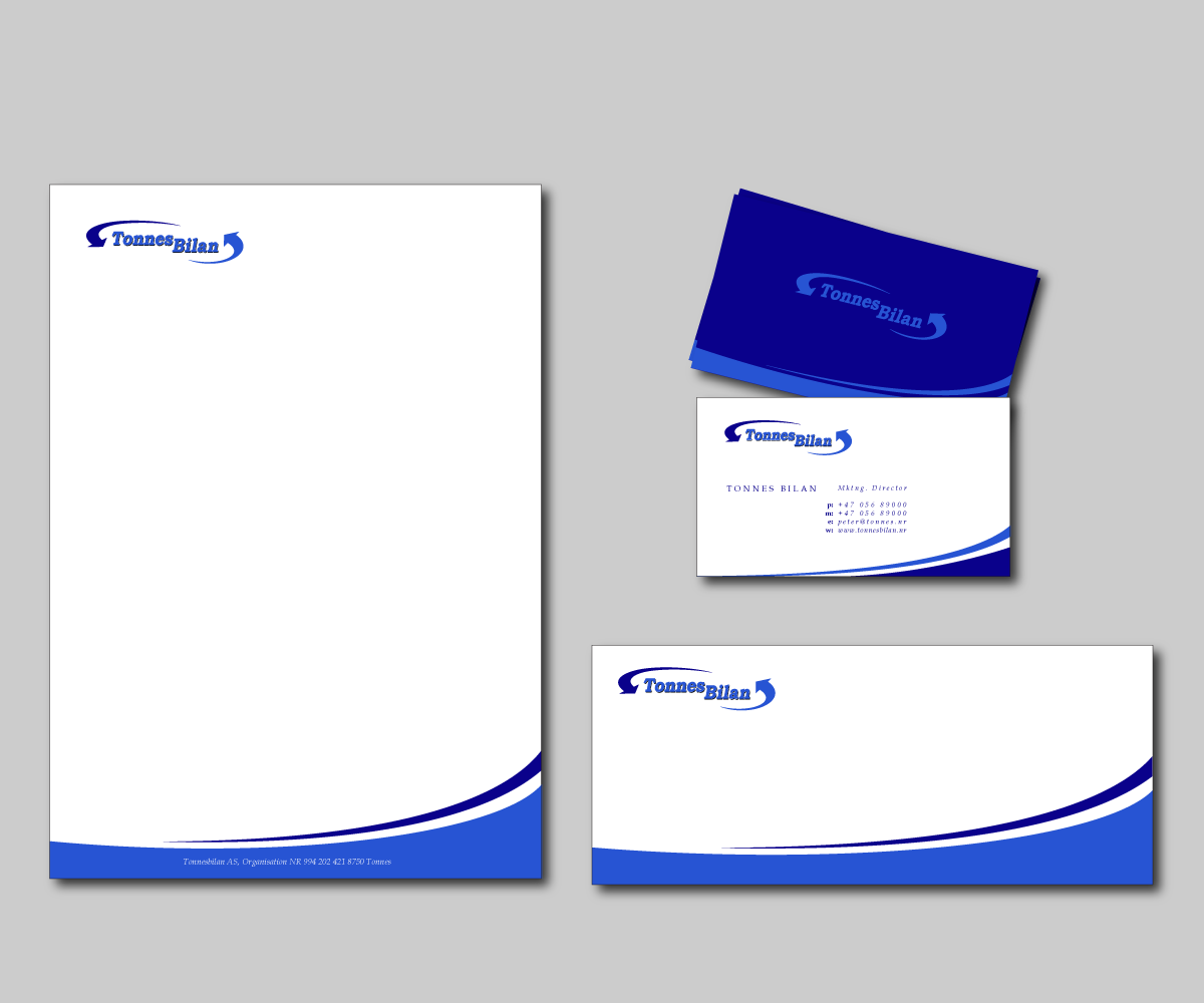 Stationery Design by GliderGraphx for Tonnes Skips | Design #1342328