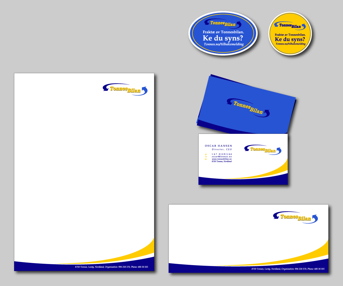 Stationery Design by GliderGraphx for Tonnes Skips | Design #1345816