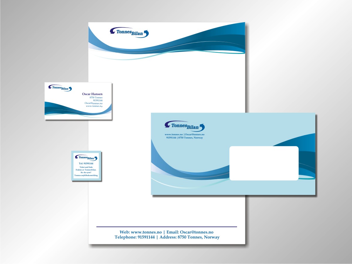 Stationery Design by Amduat Design for Tonnes Skips | Design #1345191