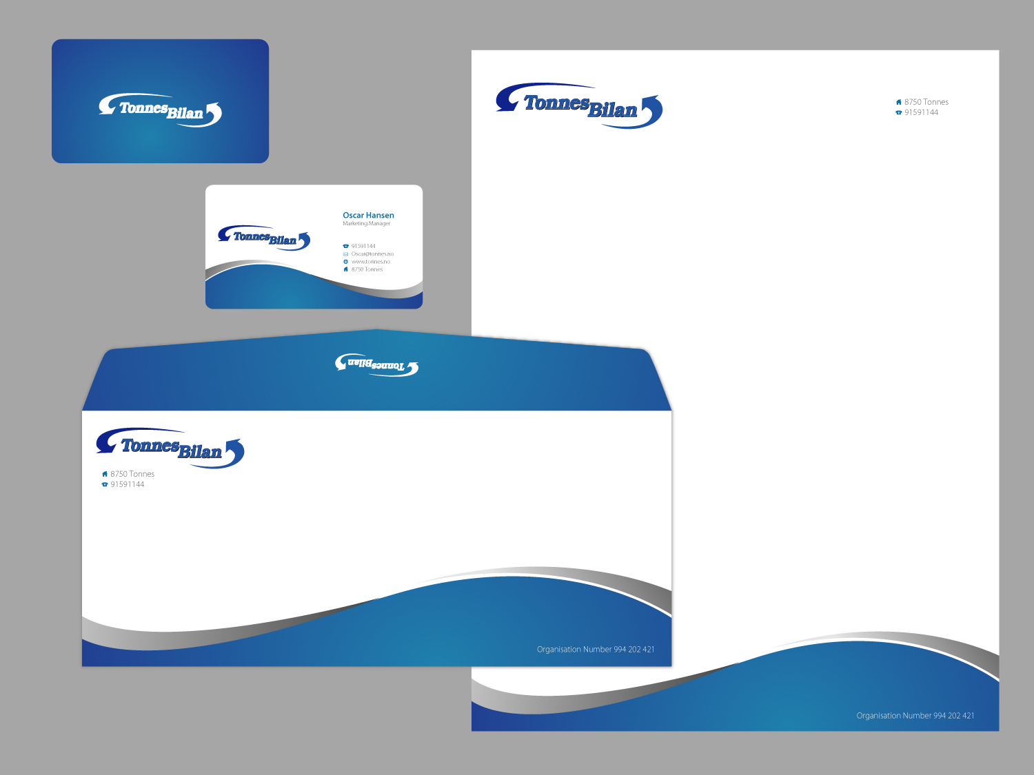Stationery Design by Nila for Tonnes Skips | Design #1347242