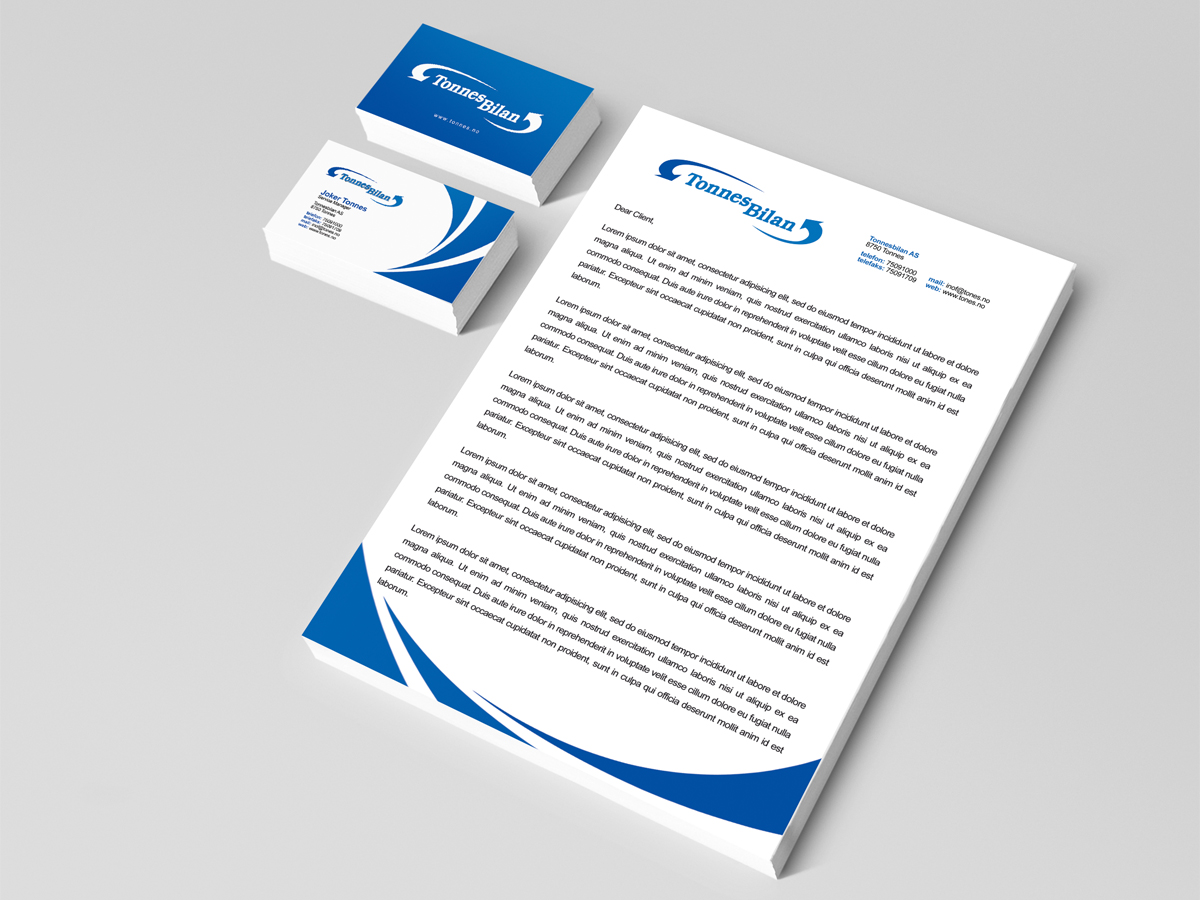 Stationery Design by diRtY.EMM for Tonnes Skips | Design #1344594