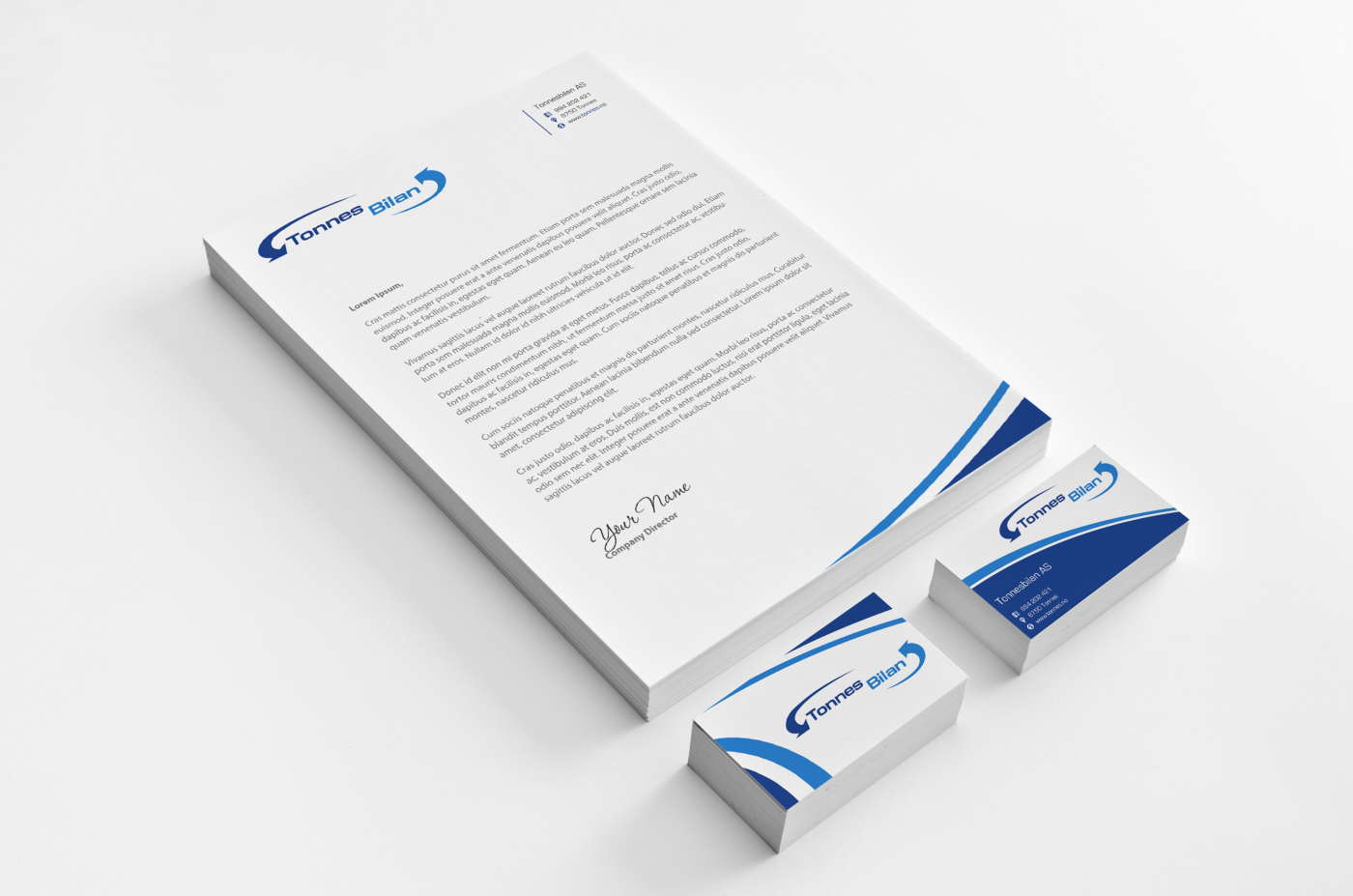 Stationery Design by HYPdesign for Tonnes Skips | Design #1342184