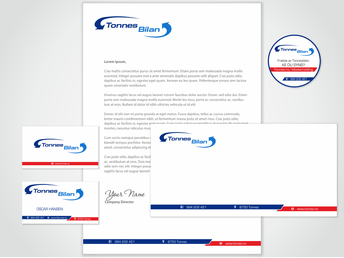 Stationery Design by HYPdesign for Tonnes Skips | Design #1345538