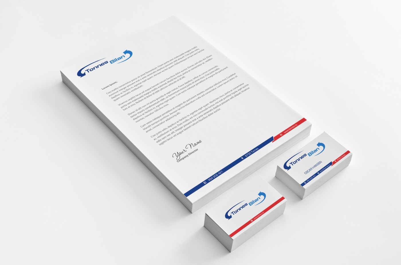 Stationery Design by HYPdesign for Tonnes Skips | Design #1345539